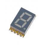 KCSA03-123, 7-Seg Display 1-Digit 7.62mm  Green