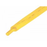 Термоусадка  22,0 / 11,0 мм, желтая (упак. 10 шт. по 1 м)  REXANT