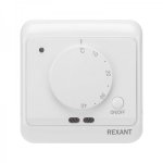 Терморегулятор механический с датчиком температуры пола и воздуха (R72XT) (3680 Вт) REXANT