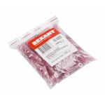 НАКОНЕЧНИК КОЛЬЦЕВОЙ изолированный термоусаживаемый ø4.3мм 0.5-1.5мм² (НКи-т 1.5-4 / НКи-т1,25-4 / DRS/RV1.25-4) красный  REXANT