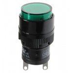 D16PLR1-000CG, индикатор светодиодный зеленый 28В 40мА