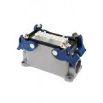 EBM16PD24, Розетка, 4-фиксатора, 2 боковых ввода, 16 полюсов, 16А