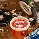 Канифоль сосновая REXANT, флюс НЕЙТРАЛЬНЫЙ, марка А, 500 г, банка