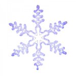 Фигура световая"Снежинка резная",  белая, LED, 45*38 см