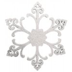 Елочная фигура "Снежинка "Морозко", 66 см, цвет белый