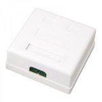 Rexant Рoзетка компьютерная внешняя, 2-порта RJ-45 (8P8C), UTP, CAT 5E