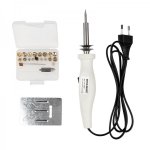 Выжигатель REXANT (набор паяльник-выжигатель), 22 насадки, подставка, 230 В, 20/50 Вт (ZD-725B)