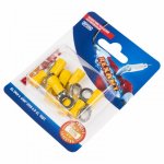 НАКОНЕЧНИК КОЛЬЦЕВОЙ изолированный ø6.5мм 4-6мм² (НКи 6.0-6 / НКи5,5-6 / RV5.5-6) желтый  REXANT (в упак. 10шт.)