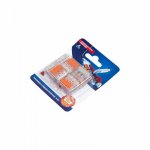 Соединительная компактная рычажковая клемма 3-проводная прозрачная (0,14-4 мм²) 10 шт. REXANT