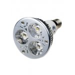 LED LAMP E14 3X1W 220В WW, Лампа светодиодная E14 3x1W 220В цвет теплый белый