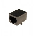 TJ9-8P8C, розетка телеф. на плату тип 9