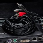 Шнур REXANT Стерео 3,5 мм - 2 RCA, 5 м (10 шт./уп.)