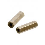 PCHSS-18, стойка для печатной платы латунная М3 шестигранная, отверстие-отверстие