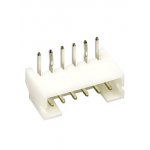 S6B-PH-K-S (LF)(SN), гнездо на плату угл. 4.2мм 6 контактов 100В 2А