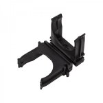 Крепеж-клипса для трубы ø 32 мм, черная (100 шт./уп.) REXANT