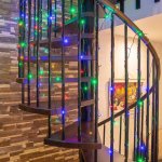 ТВИНКЛ 6м, темно-зеленый ПВХ, 40 LED МУЛЬТИ, не соединяется ТОП