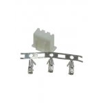 CHU-3, розетка на кабель с контактами 2.54мм