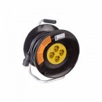 Удлинитель силовой на катушке 4 гнезда с/з 20 м, 3х2,5мм²,PROFESSIONAL PROCONNECT