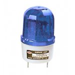 WL-A180B, проблесковый маяк голубой D=270мм 12VDC