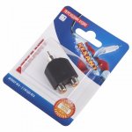 Переходник аудио (штекер RCA - 2 гнезда RCA), (1шт.)  REXANT