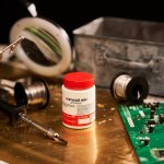 Флюс для пайки REXANT, паяльный жир АКТИВНЫЙ, 100 мл, банка