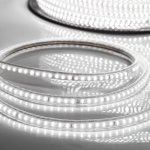 LED Лента 220В, 6x10.6мм, IP67, SMD 3014, 120 LED/м, Белый, 100м, без устан.набора