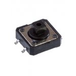 KAN1241-0731B-22, тактовая кнопка SMD 12х12х7.3мм (1273SHIM-160G-G)