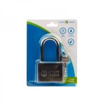 Замок навесной серия сталь 60 мм длинная дужка Четыре Сезона