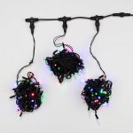 Клип лайт 24В, 3 нити по 10 м, 198 LED МУЛЬТИ, не соединяется
