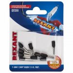 НАКОНЕЧНИК ШТЫРЕВОЙ ВТУЛОЧНЫЙ изолированный   F-8мм 1.5мм² (НШВи 1.5-8 / Е 1,5-8 / E1508) черный  REXANT (в упак. 10шт.)