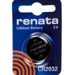 CR2032, батарейка 3В, дисковая  литий, 1 шт.