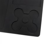 Коврик антистатический термостойкий 329х208х2.6 мм черный (W.E.P)