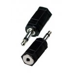 2-010 (NP-576A), переходник 3.5мм штекер моно - 2.5мм гнездо моно пластик