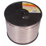 Кабель акустический REXANT 2х4,00 мм², прозрачный SILICON, бухта 100 м