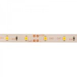 LED лента 12В, 8мм, IP65, SMD 2835, 60 LED/m, 12V, ТЕПЛЫЙ БЕЛЫЙ (3000 K) (катушка 5 метров)