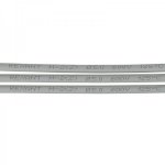 Термоусадка   5,0 / 2,5 мм, серая (упак. 50 шт. по 1 м)  REXANT