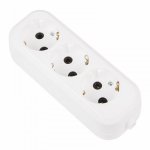 Колодка 3 гнезда с/з PROconnect «Эконом»