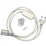 Установочный набор для Гибкого Неона 15х26 (шнур питания, заглушка, переходная муфта, диодный мост)