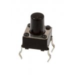 1167-668.0, кнопка тактовая 6х6мм, h=8мм