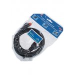 3-0331-5.0, Шнур A/V 2-2 RCA plastic-gold, d=4 мм, 5.0 м