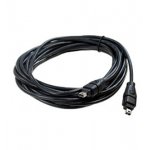 XYC092 5 M  BLACK, Кабель IEEE 1394 "fire wire" 4pin/4pin 5м