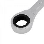 Ключ комбинированный трещоточный REXANT 14 мм, CrV, зеркальный хром