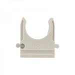 Крепёж-клипса для труб ø16 мм, серая (100 шт/уп)   REXANT