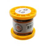 Припой ПОС40 ТР 1.0мм катушка 100г