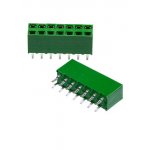 215307-7, 2X7P HV100 REC CON. TE, 7.0MM