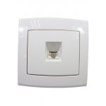 РТ4-Е, розетка телефонная скрытый монтаж