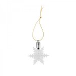 Фигурка подвесная "Снежинка"7*6 см