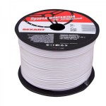 Провод ПГВА / ПВАМ 1 х 1.00мм², (бухта 100м), БЕЛЫЙ  REXANT