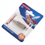 Разъем антенный на кабель, (гнездо-TV никель с пружиной), (1шт.)  REXANT