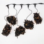 Клип лайт 24В, 5 нитей по 20 м, Flashing, 665 LED (535 Желтые + 130 Flashing Белые), не соединяется